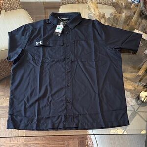 Under Armour Men's black Shirt size large NWT
